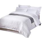 HOUSSE DE COUETTE — Satin Rayé 80s×80s T/C