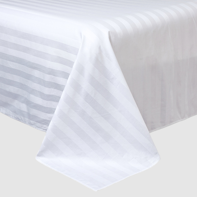 DUVET COVER — Striped Sateen 80s×80s T/C